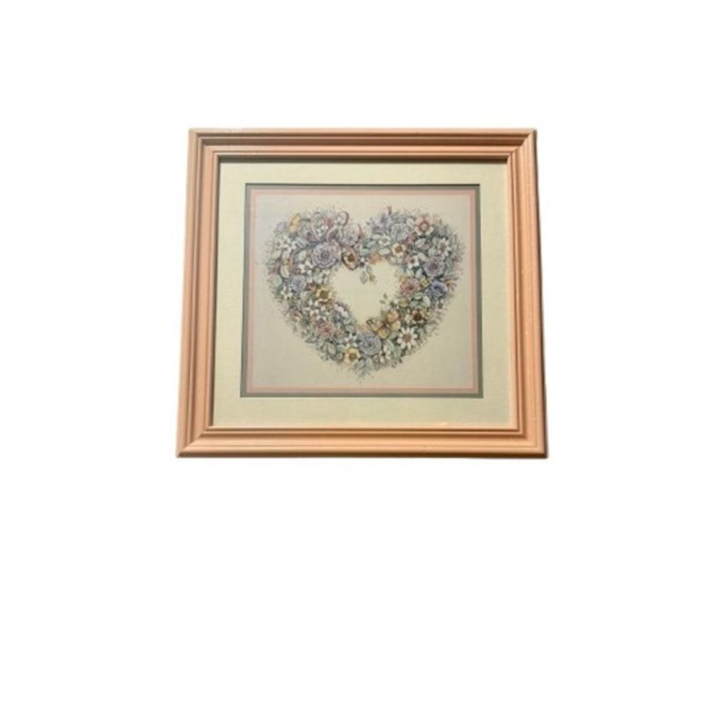 Vintage Floral Heart
